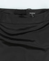 Y2k 00s Bebe Lace-up Silk Skirt - S