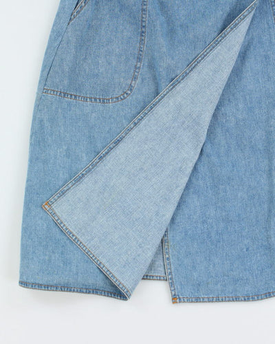 Vintage Eddie Bauer Denim Wrap Skirt - S