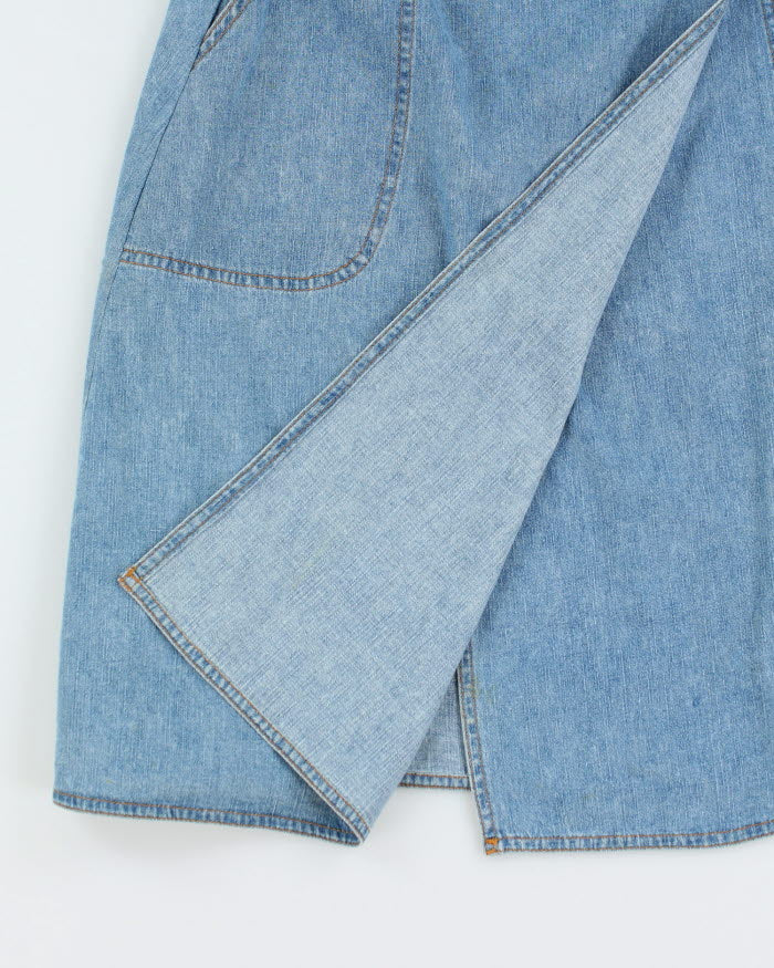 Vintage Eddie Bauer Denim Wrap Skirt - S