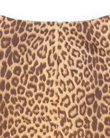 Y2k 00s Club Monaco Leopard Print Skirt - S