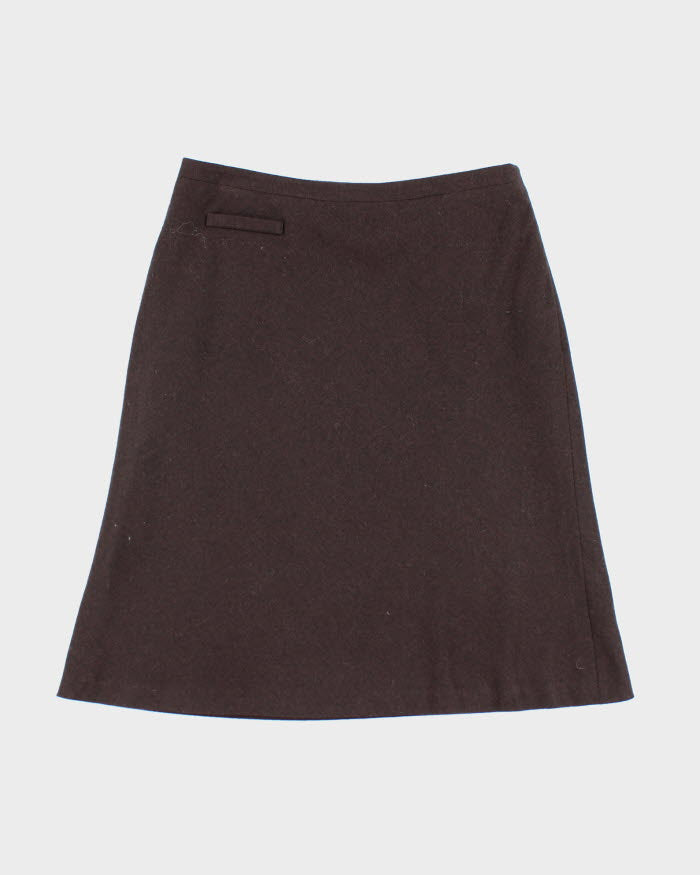 Vintage Daniel Hechter Wool & Cashmere Skirt - S
