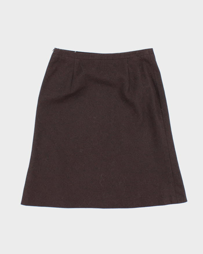 Vintage Daniel Hechter Wool & Cashmere Skirt - S