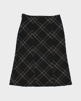 Y2k 00s Ollise Checked Skirt - S