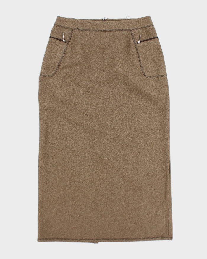 Vintage 90s Jessica Brown Skirt - S