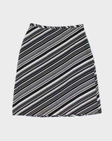 Vintage 90s Tristan &amp; Iseult Stripe Skirt - S