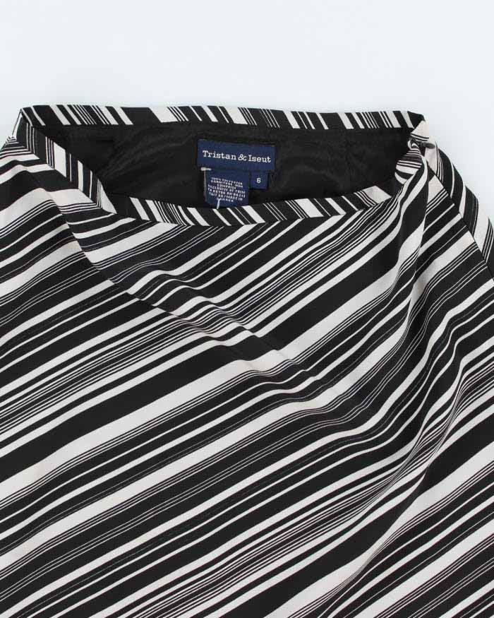Vintage 90s Tristan &amp; Iseult Stripe Skirt - S