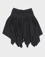 Y2k 00s Beaded Ruffle Skirt - S