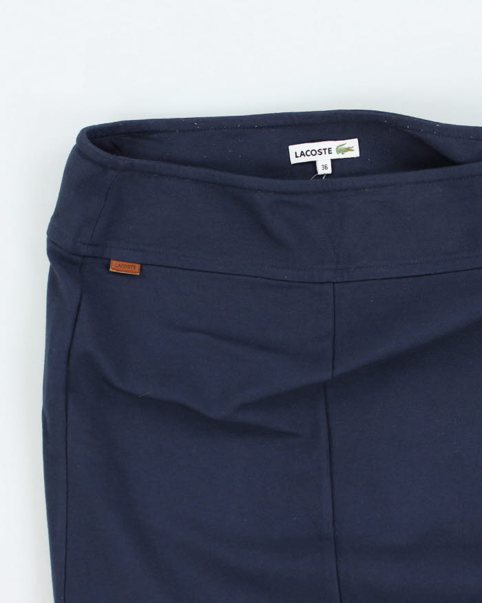 Lacoste Navy Stretchy Mini Skirt - XS