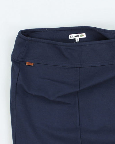 Lacoste Navy Stretchy Mini Skirt - XS