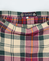 Vintage Clan Laird Wool Checked Skirt - S