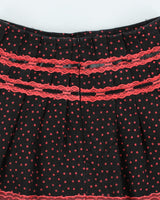Y2k 00s Star Print Mini Skirt - S