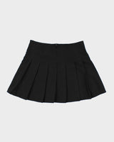 Y2k 00s Royal Bones Pleated Chain Mini Skirt - L