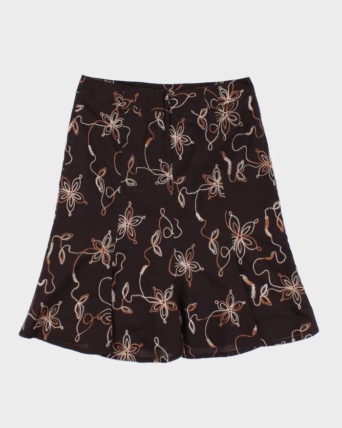 Y2k 00s RW & Co Embroidered Skirt - S