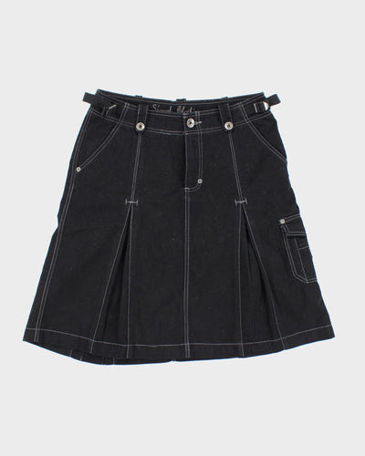 Y2k 00s Signal Pleated Skirt - S