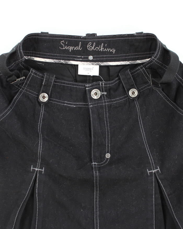 Y2k 00s Signal Pleated Skirt - S
