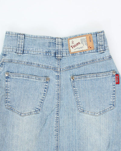 Y2k 00s Tulipe Jeans Denim Skirt - XS