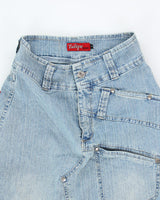 Y2k 00s Tulipe Jeans Denim Skirt - XS