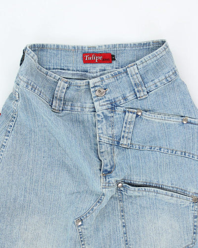 Y2k 00s Tulipe Jeans Denim Skirt - XS