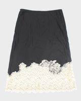 DKNY Silk Lace Skirt - S