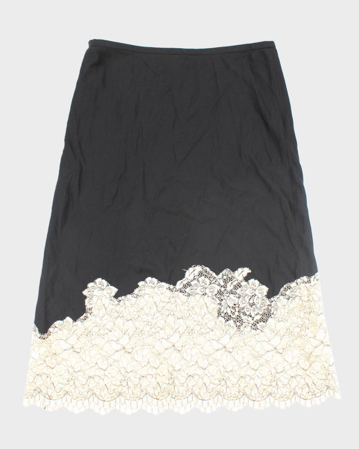 DKNY Silk Lace Skirt - S