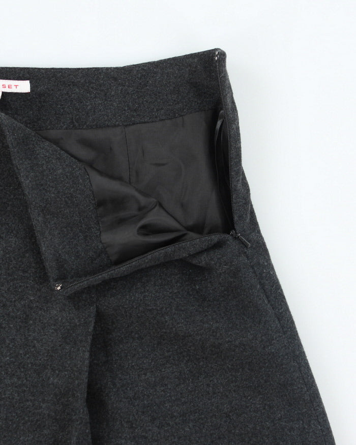 Vintage 90s Smart set Grey Skirt - S