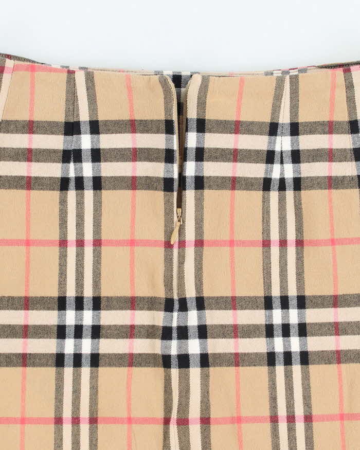 Vintage Y2K Women's Burberry Novacheck Mini Skirt - S