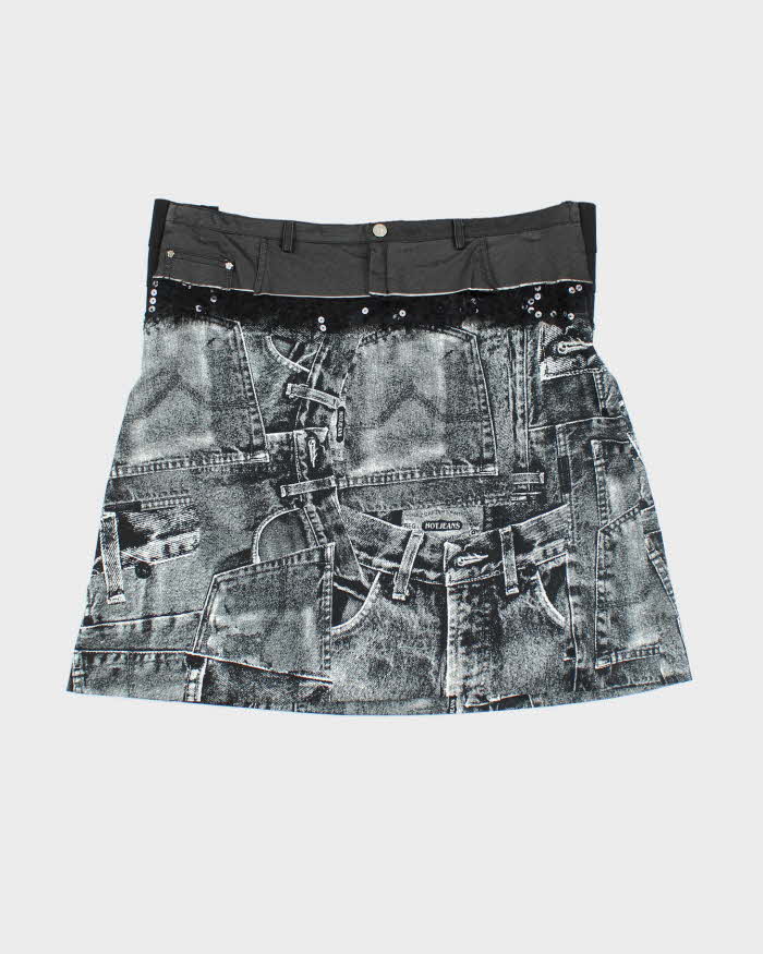 Vintage Y2K Versace Graphic Print Skirts - W34 L19