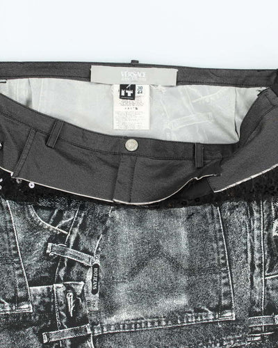 Vintage Y2K Versace Graphic Print Skirts - W34 L19