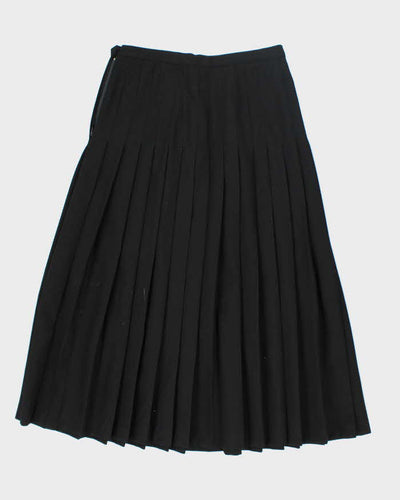 Vintage Eaton Wool Pleated Skirt - XS