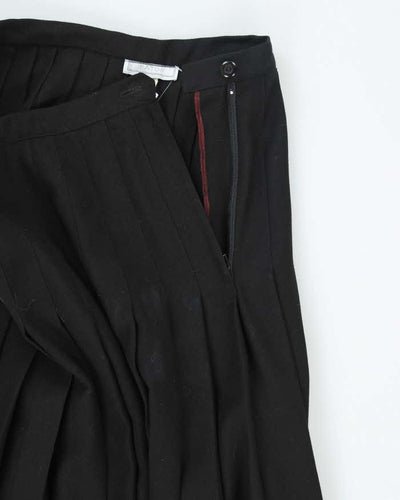 Vintage Eaton Wool Pleated Skirt - XS