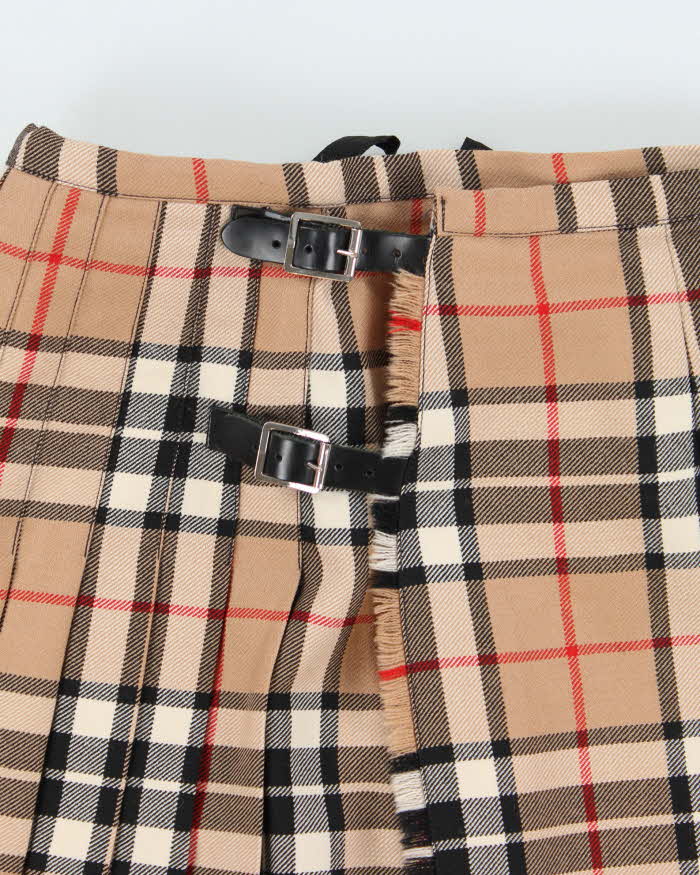 Vintage Scottish Wool Kilt - XS