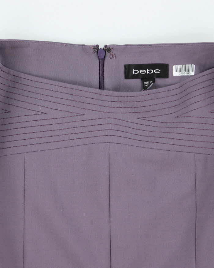 Y2k 00s Bebe Purple Skirt - XS