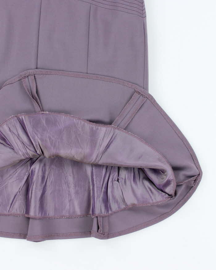 Y2k 00s Bebe Purple Skirt - XS