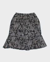 Y2k 00s Ronni Nicole Pattern Skirt - S