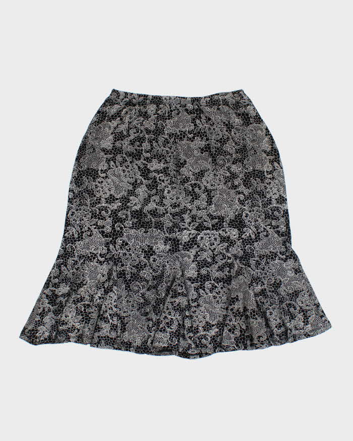 Y2k 00s Ronni Nicole Pattern Skirt - S