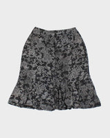 Y2k 00s Ronni Nicole Pattern Skirt - S