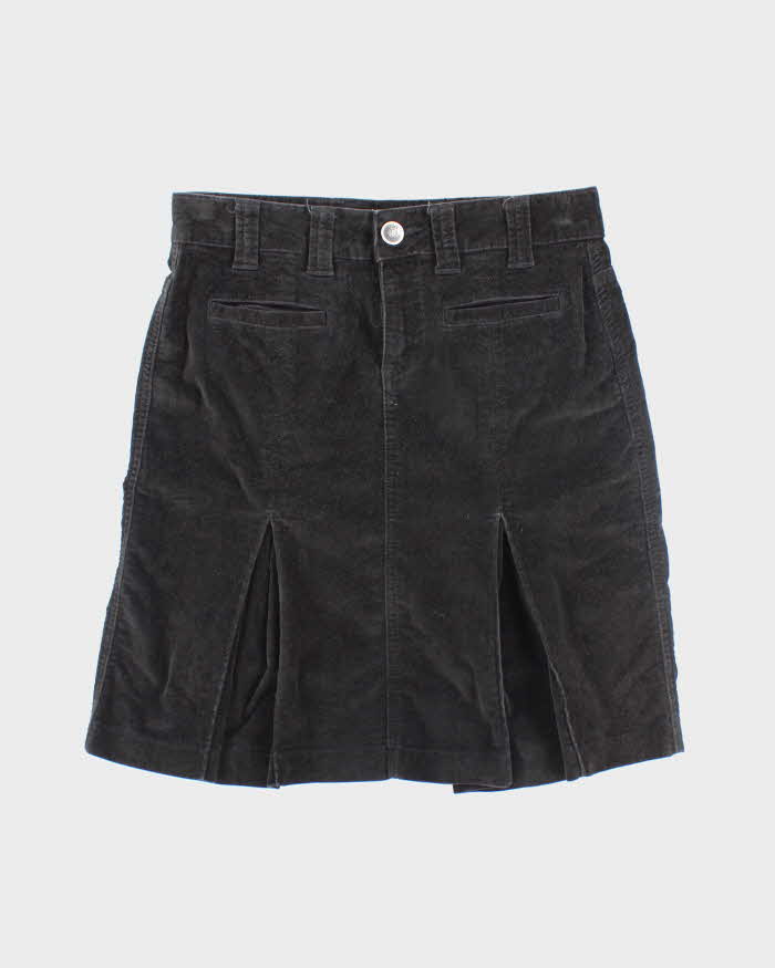 Vintage Tommy Hilfiger Velvet Skirt - S
