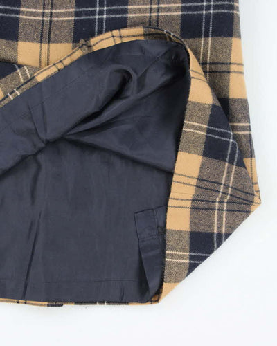 Vintage Windsmoor Wool Checked Skirt - XS