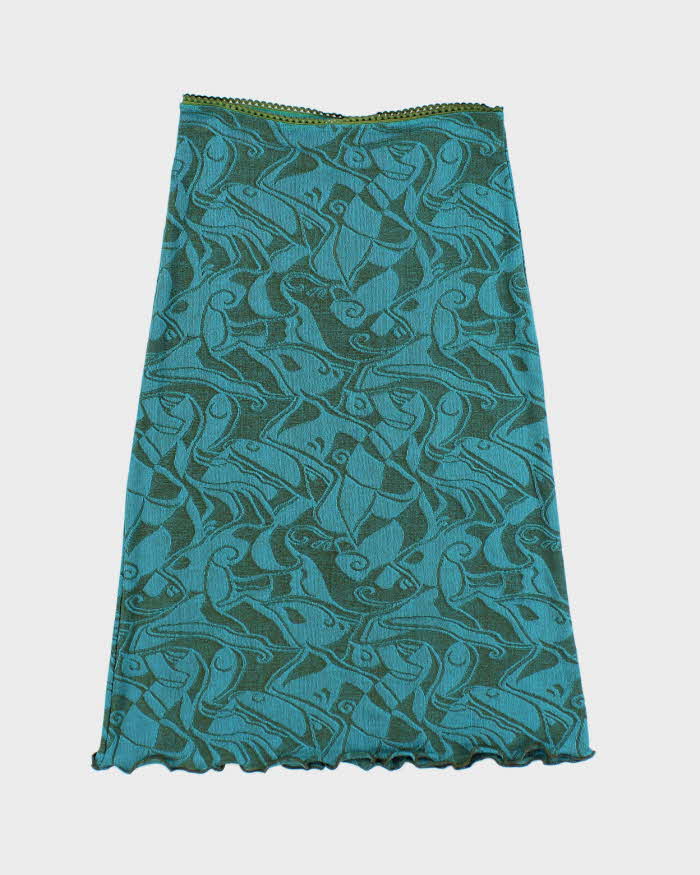 Vintage 90s Damoda Pattern Skirt - M