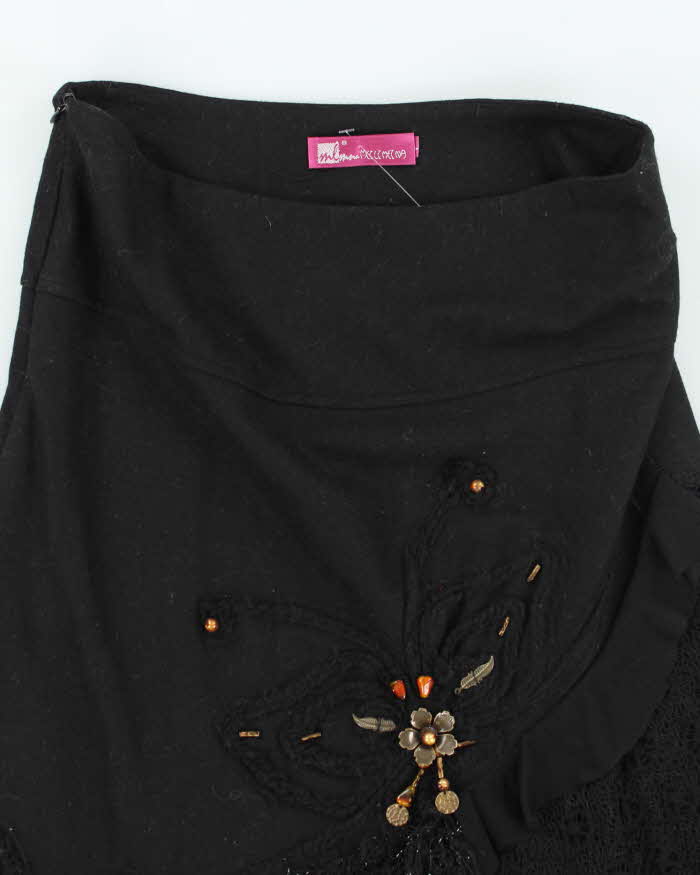 Vintage 90s Meilimeina Asymmetric Skirt - S