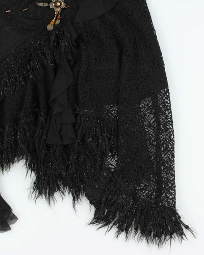 Vintage 90s Meilimeina Asymmetric Skirt - S