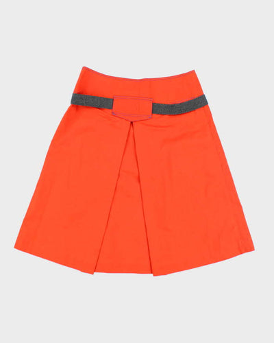 BCBG Max Azria Orange Skirt - S