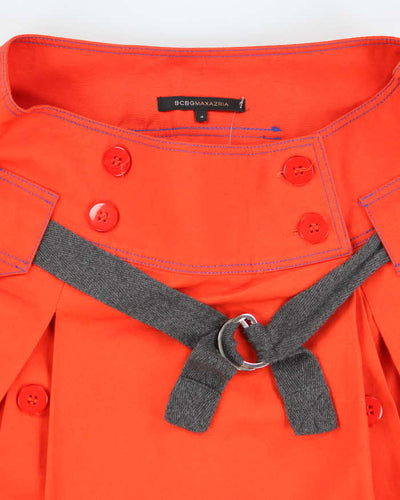 BCBG Max Azria Orange Skirt - S