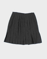 Vintage Dana Buchman Pleated Wool Skirt - XS