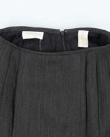 Vintage Dana Buchman Pleated Wool Skirt - XS