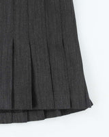 Vintage Dana Buchman Pleated Wool Skirt - XS