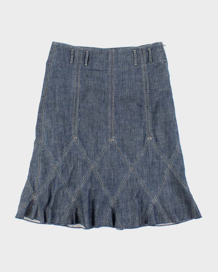 Y2k 00s DKNY Denim Skirt - M