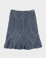 Y2k 00s DKNY Denim Skirt - M