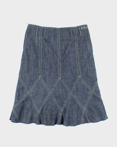 Y2k 00s DKNY Denim Skirt - M