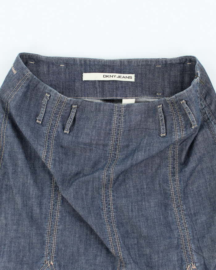 Y2k 00s DKNY Denim Skirt - M